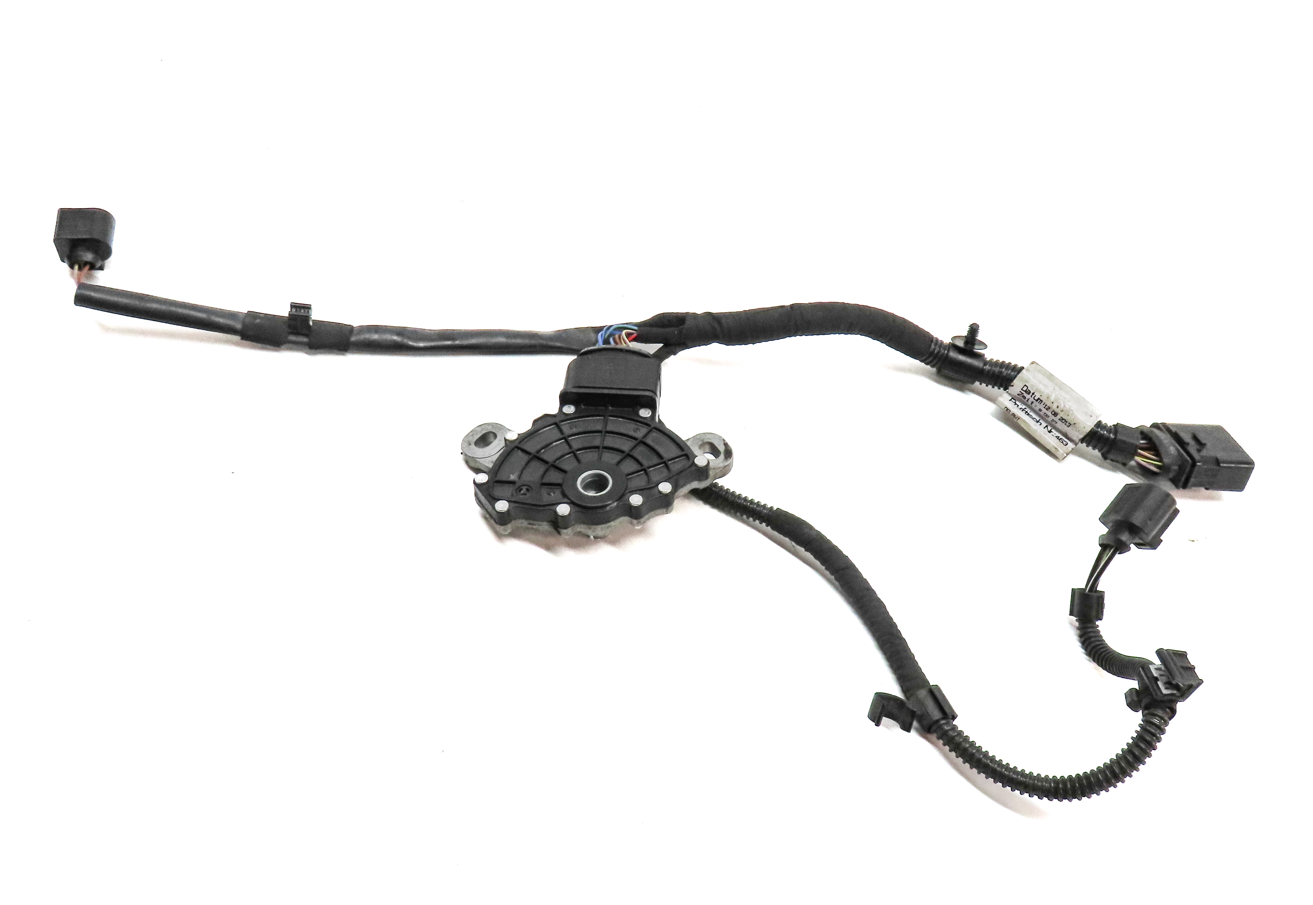 2014 PORSCHE CAYENNE (958) 3.6L VR6 ENGINE NEUTRAL SAFETY SWITCH w/ WIRE HARNESS — exact item pictured